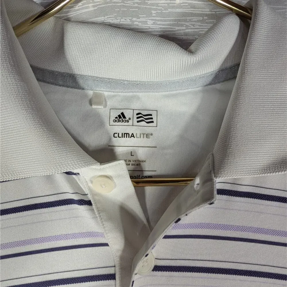 Adidas Performance Polo Shirt Bundle Mens Large Lot of 3